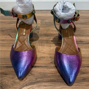 Kurt Geiger Multicolor Iridescent Heels